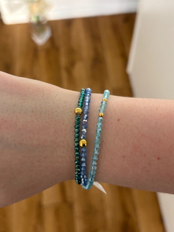 Producto - Trío de Pulseras Aqua
