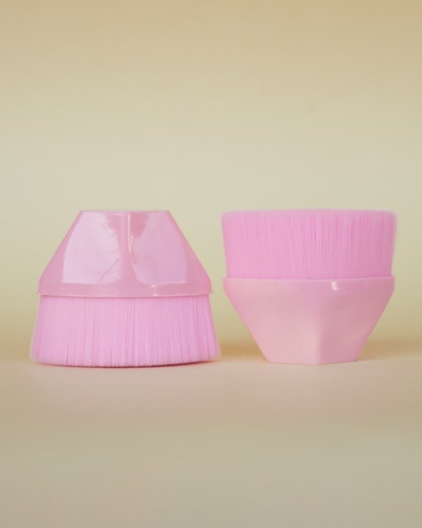 Producto - Brocha tipo Kabuki para Base, Rosa
