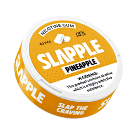Producto - (CHICLES DE NICOTINA) SLAPPLE - PINEAPPLE