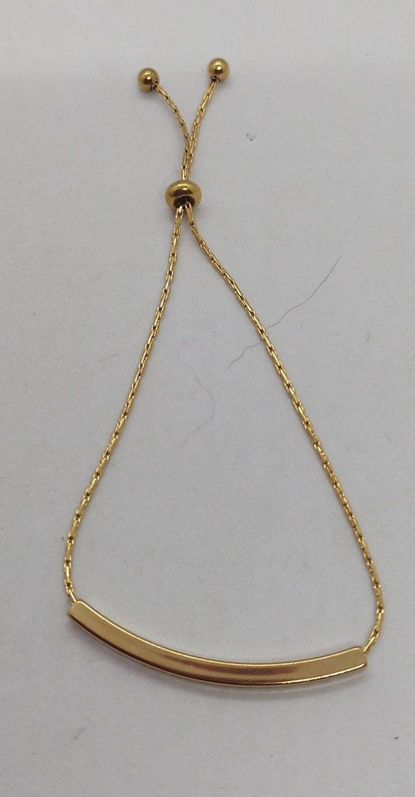 Producto - Pulsera ajustable dorada