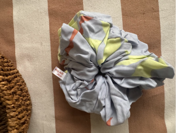 Producto - Scrunchie estampada agua