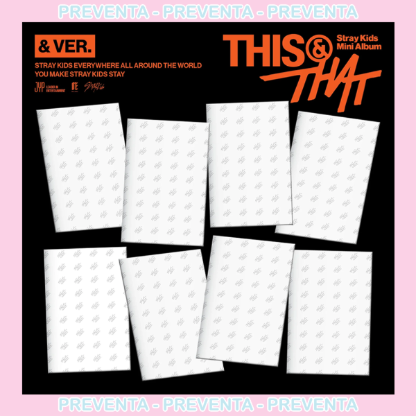 Producto - (PREVENTA) STRAY KIDS - THIS or THAT (And ver.)