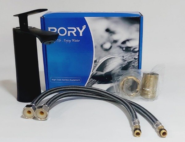 Producto - GRIFERIA DE BAÑO NEGRO MATE - RORY