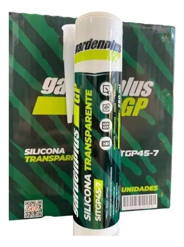 Producto - 18000   SILICONA CARTUCHO 280ML TRANSP. GARDEN PLUS