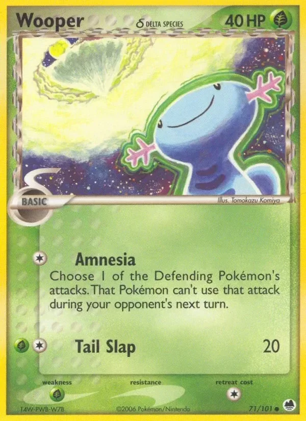 Producto - Wooper (71/101) (Delta Species) [EX: Dragon Frontiers]