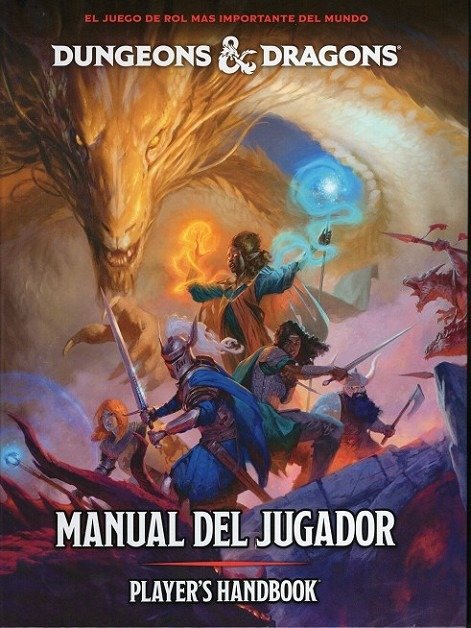 Producto - DUNGEON AND DRAGONS - MANUAL DEL JUGADOR juego de rol