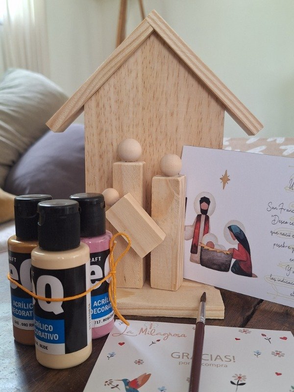 Producto - Caja Navideña para niños pesebre - 1