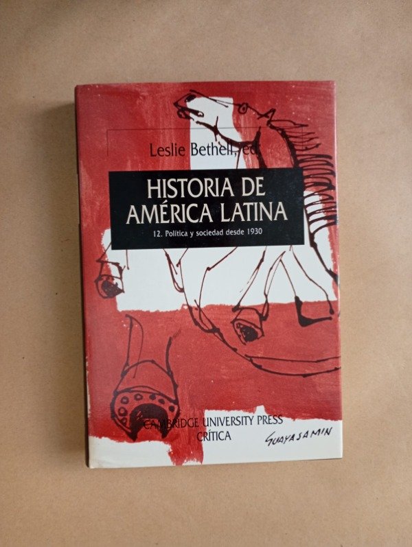 Producto - Historia de América latina #12 - Leslie Bethell - Cambridge 1990 - Tapa dura