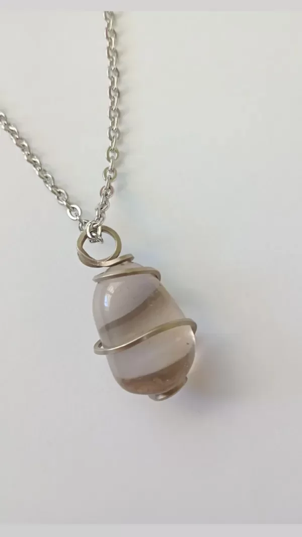 Producto - Collar de Cuarzo Ahumado