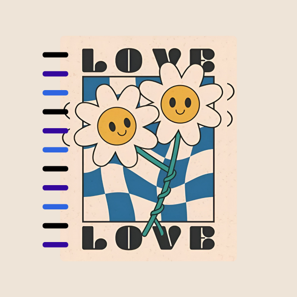 Producto - Cuaderno A4 Portada Love