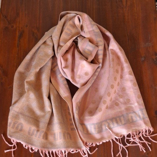 Producto - Pashmina de lanilla MM Rosa
