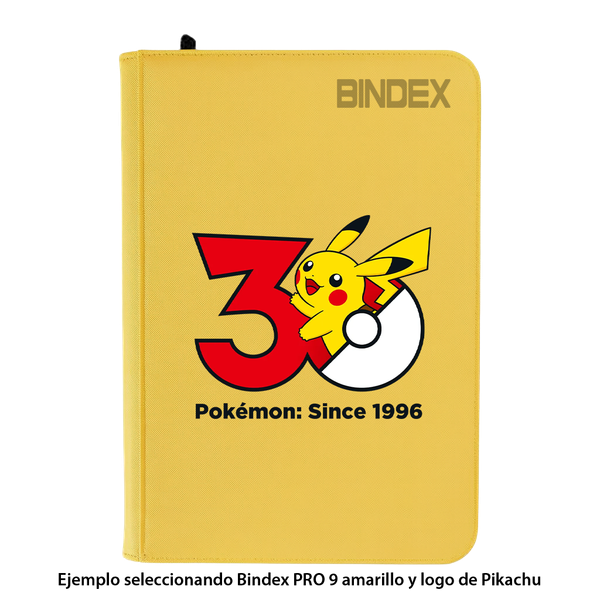 Producto - Bindex DESIGN - Pokémon 30 Aniversario (PERSONALIZABLE) - 1