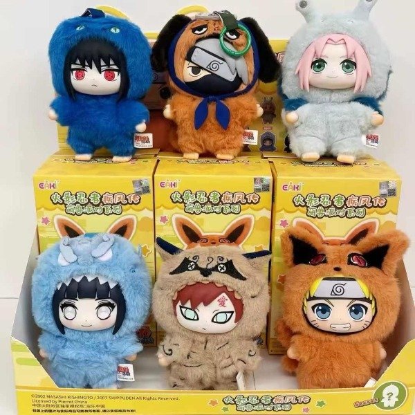 Producto - Blind Box. NARUTO x labubu - Cute Beast (Por unidad)