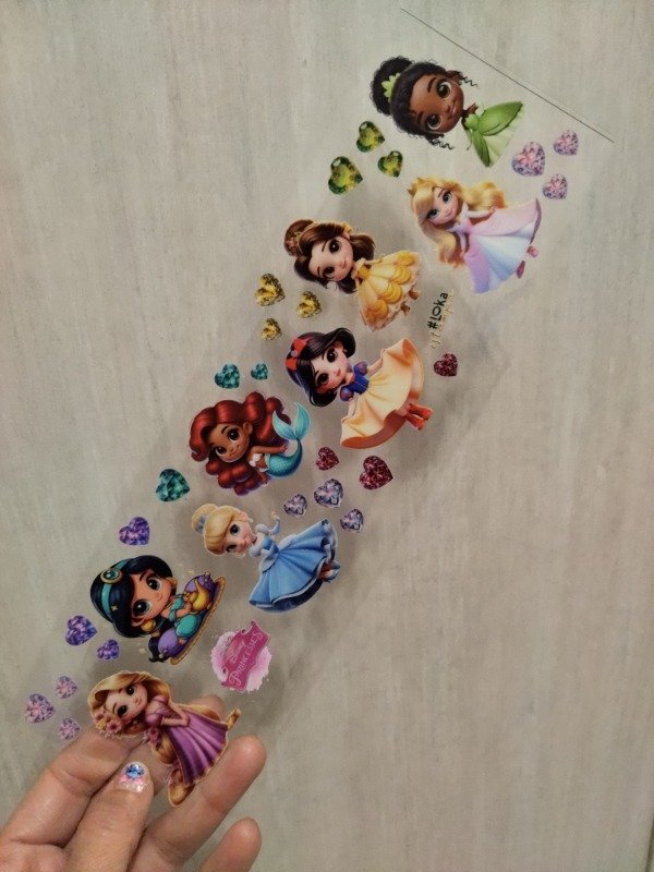 Producto - UV Tiras 8x28cm Princesas #2