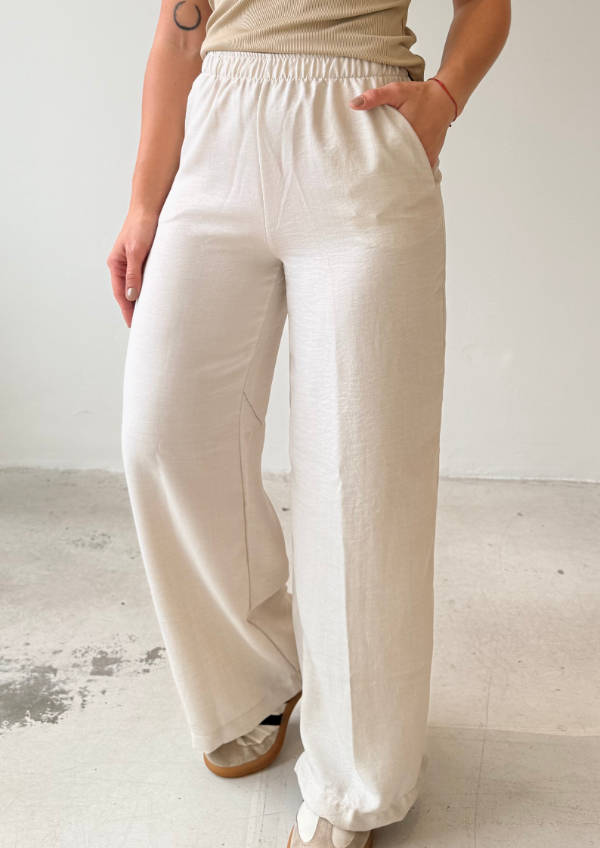 Producto - Pantalon MALBEC - Crema
