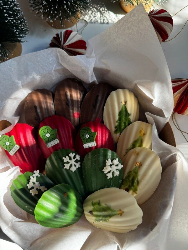 Producto - CAJA Madeleines navideñas