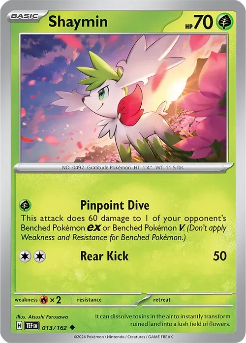 Producto - Shaymin - 013/162 - Temporal Forces