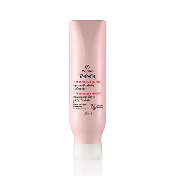 Producto - Tododia flor de cereza y aguacate acondicionador reparador 280ml.
