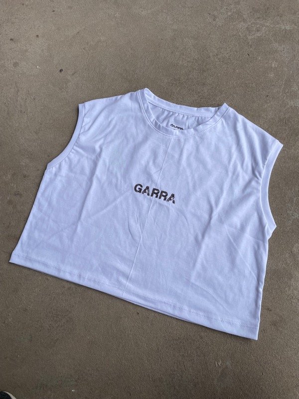 Producto - Musculosa crop top Meta blanca (sin falla)