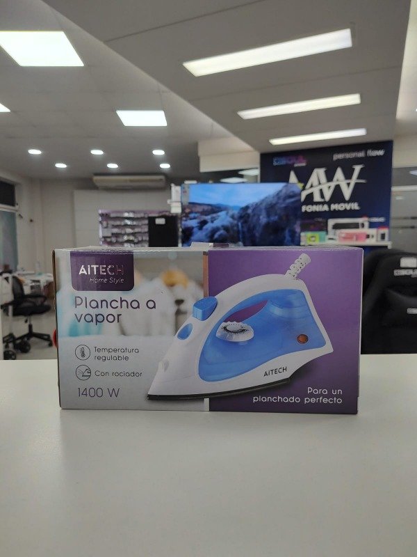 Producto - Plancha Vapor 1400w con Regulador Aitech AIHG254031A