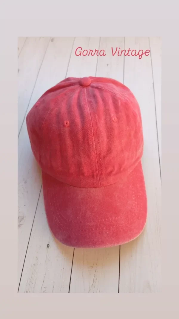 Producto - GORRA VINTAGE  FUCSIA