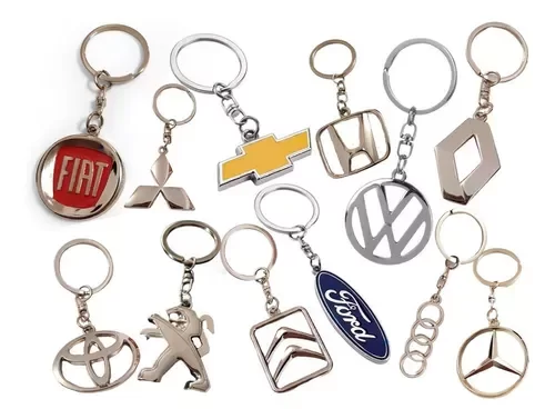 Producto - LLAVERO DE METAL CON LOGO DE MARCAS