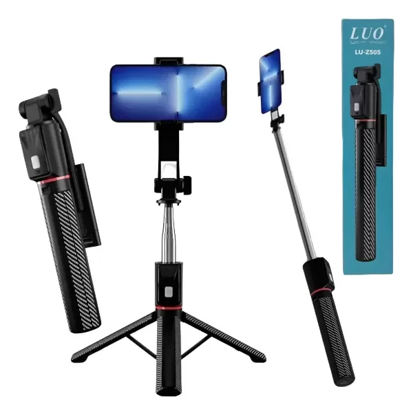 Producto - Bastón Trípode c/control Bluetooth