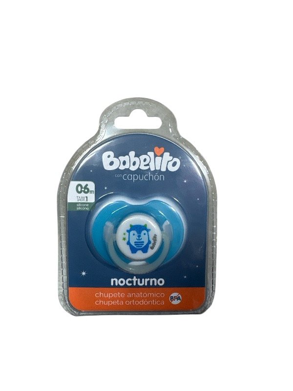 Producto - Chupete Babelito varón 0a6 meses luminoso