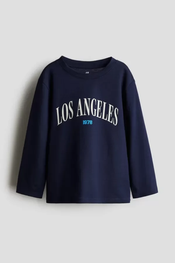 Producto - Remera HyM Los Angeles azul - 0