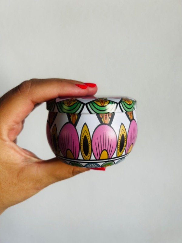 Producto - Vela perfumada en latita mandala - 7