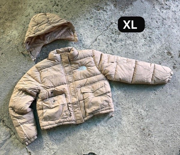 Producto - Puffer TNF con piel - 0