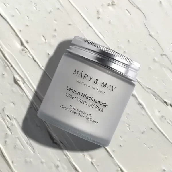 Producto - Mary and May Lemon Niacinamide Glow Wash off Pack 125g - 0