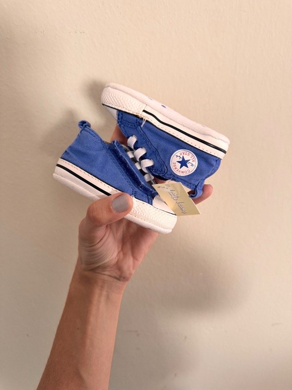 Producto - Zapatillas CONVERSE abrojo talle 17 cj07