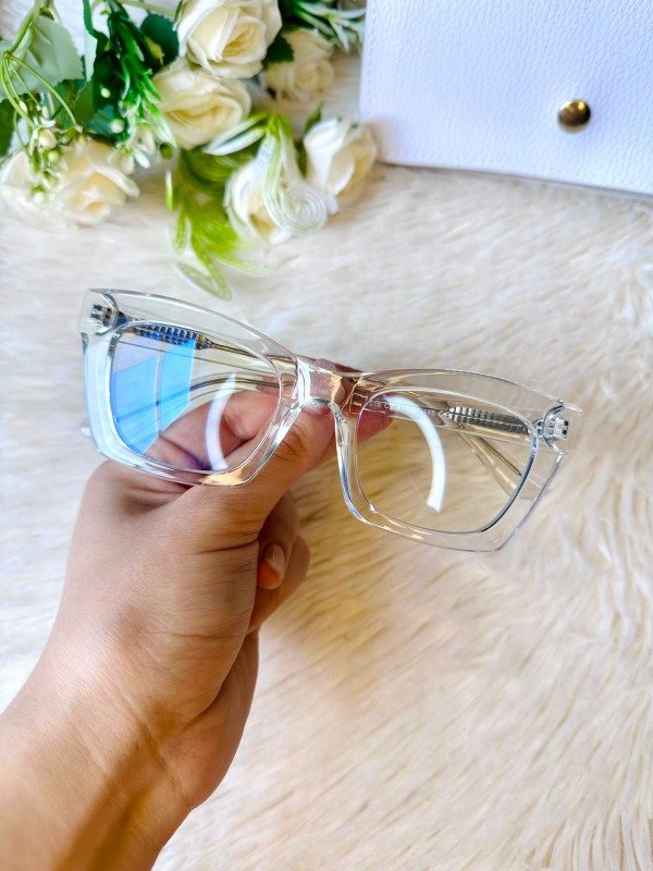 Producto - cuadrado tr90 cristal + blue cut ar
