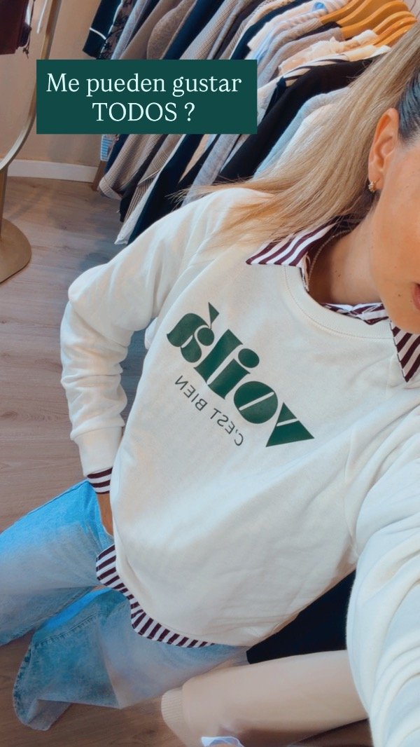 Producto - Buzo VOILÁ  by ARUNA