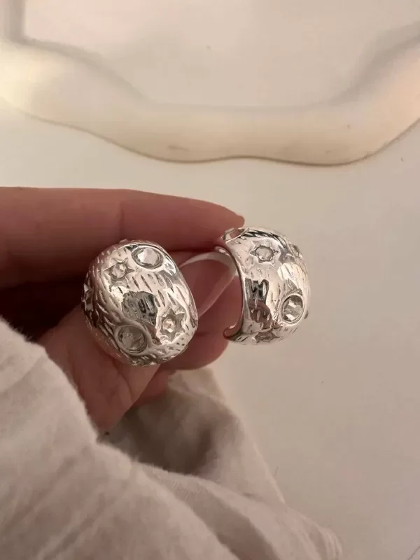 Producto - Aros ball macizos cubik