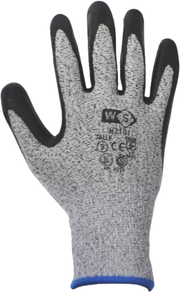 Producto - Guante Resistente al corte G10 con baño nitrilo - H2101 WS