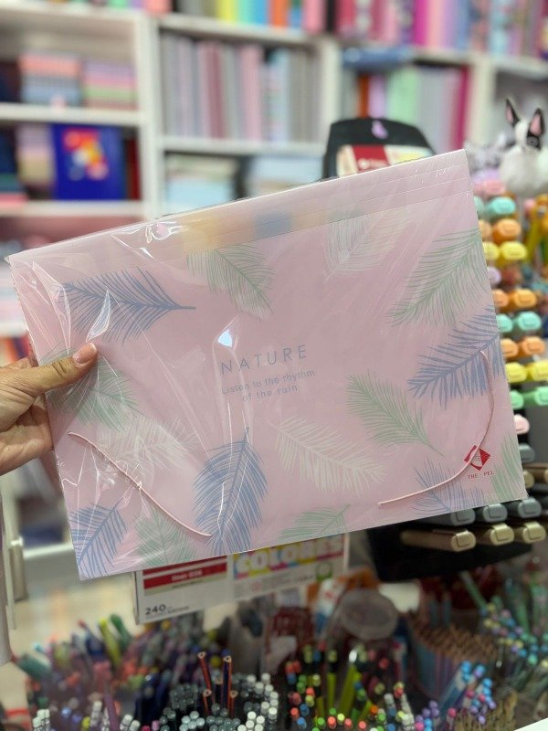 Producto - Clasificador A4 the pel - nature rosa