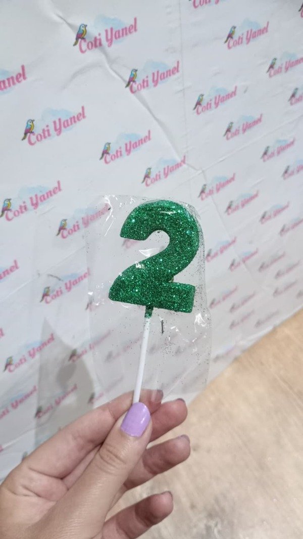 Producto - Velas de numeros - 6