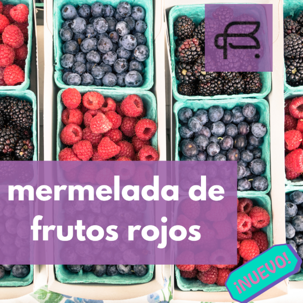 Producto - Mermelada de Frutillas, Moras, Arandanos y Frambuesas 475gr