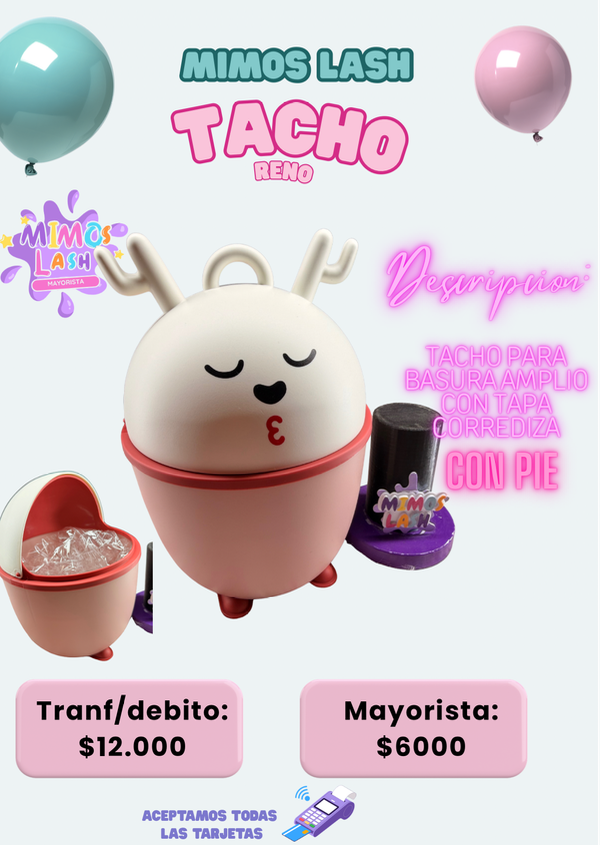 Producto - Tacho p/basura reno