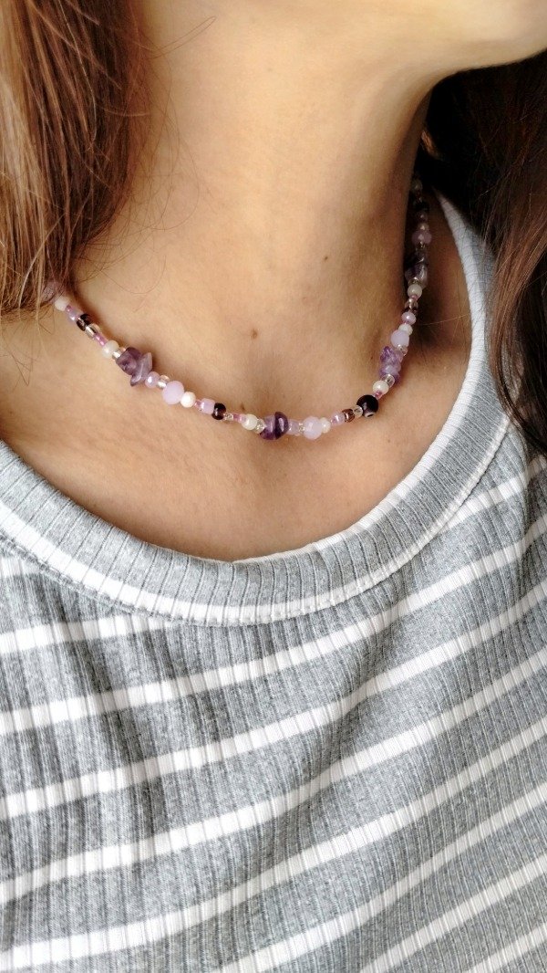 Producto - COLLAR MALVA