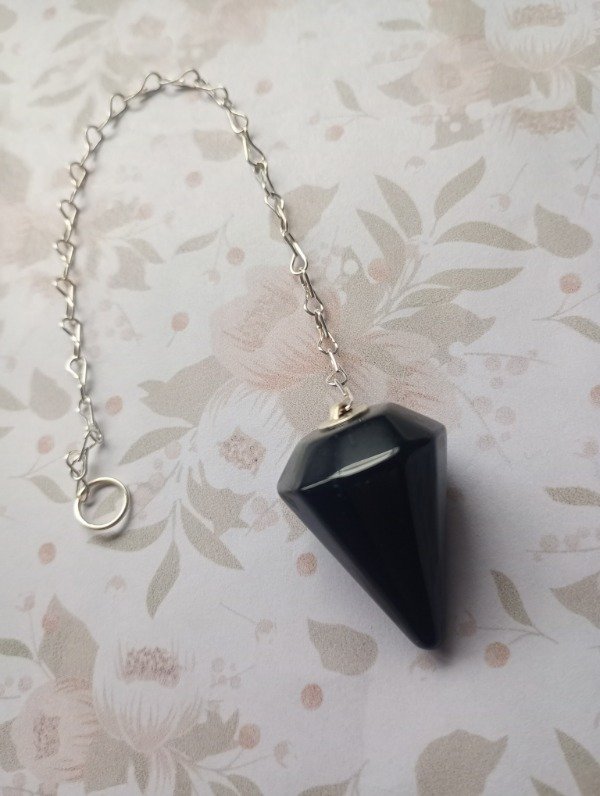 Producto - Pendulo Obsidiana
