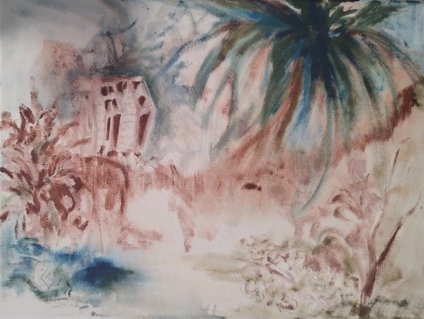 Producto - Paisaje abstracto con Bco Hipotecario