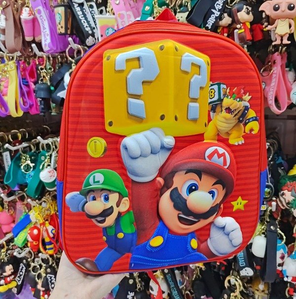 Producto - Mochila Mario con Luigi jardín