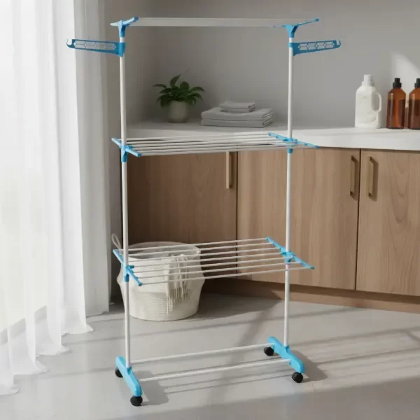Producto - Tender Vertical Ropa Reforzado 3 Niveles Hasta 40kg