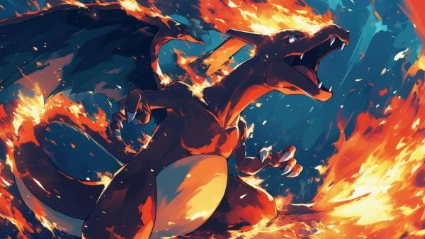 Producto - Playmat Mousepad 60x34 CM - Pokemon - Charizard (Mod C) - Industria Nacional