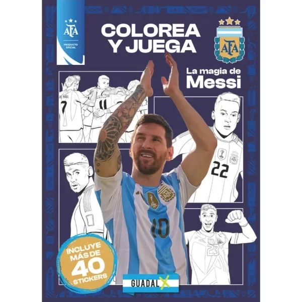 Producto - COLOREA Y JUEGA LA MAGIA DE MESSI