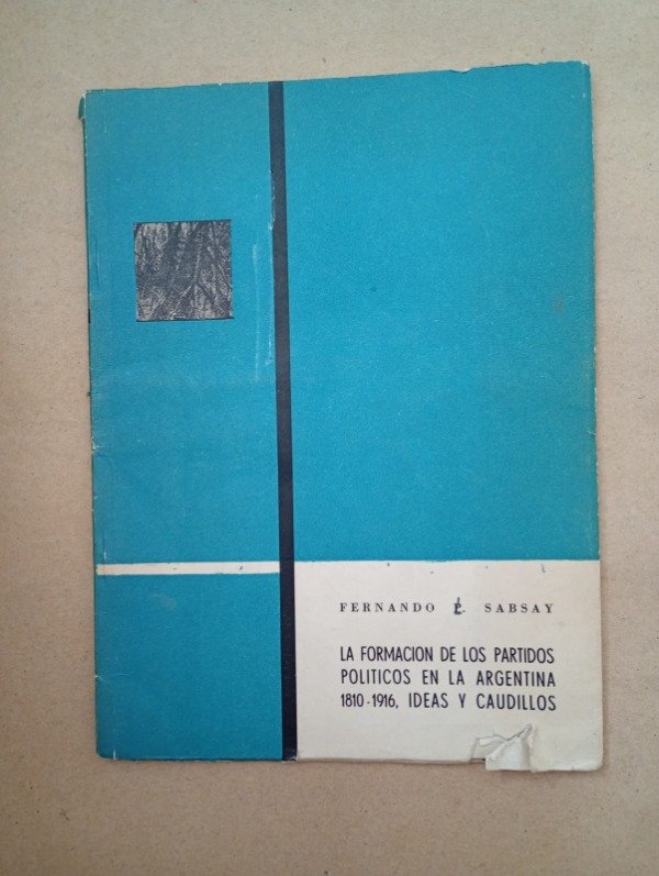 Producto - La formación de los partidos políticos - Fernando Sabsay - UNS 1960