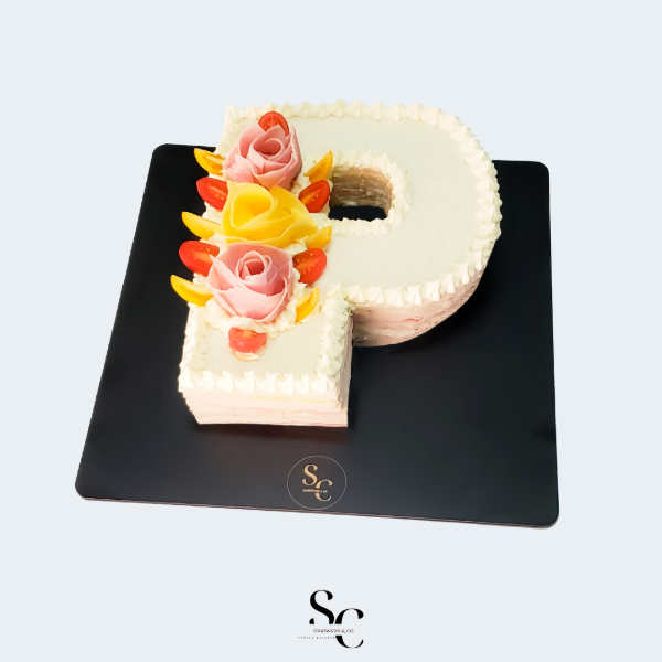Producto - Torta Sándwich Letra Vegetariana - 3